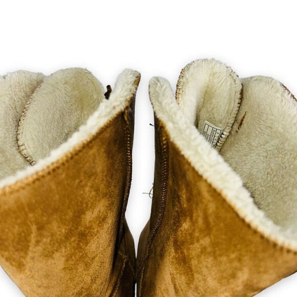 Unbranded Suede with Fur Lining Winter Boots Brown Women's 6 - Picture 12 of 12